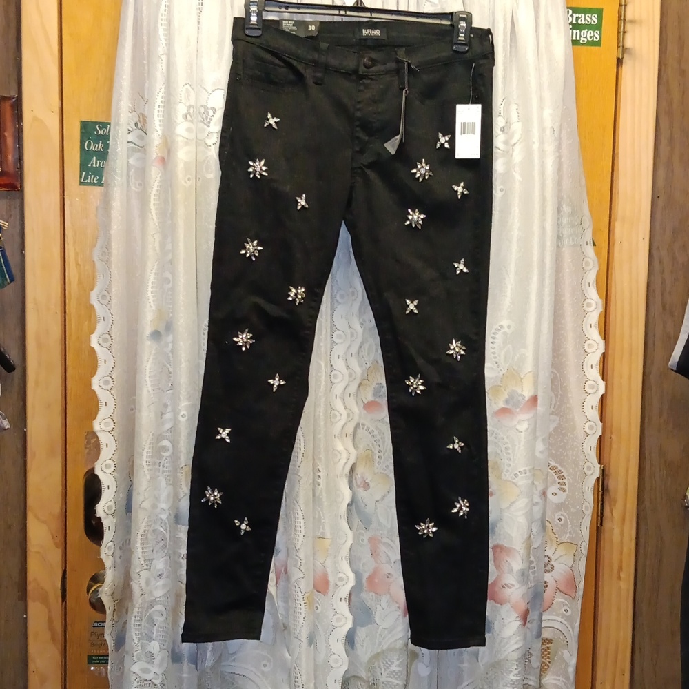 Buffalo David Bitton Black Jeans